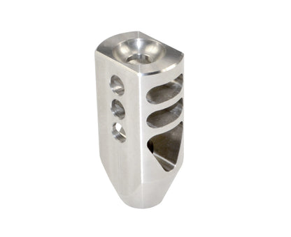 Competition Grade Tanker Muzzle Brake Recoil Compensator for AR 10 .308/7.62 NATO, 5/8"x24 thread, Stainless Steel