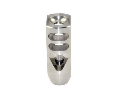 Competition Grade Tanker Muzzle Brake Recoil Compensator for AR 10 .308/7.62 NATO, 5/8"x24 thread, Stainless Steel