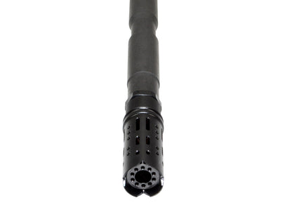 Muzzle Brake Recoil Compensator for AR-10 .308/7.62 NATO, 5/8"x24 thread, Black Steel