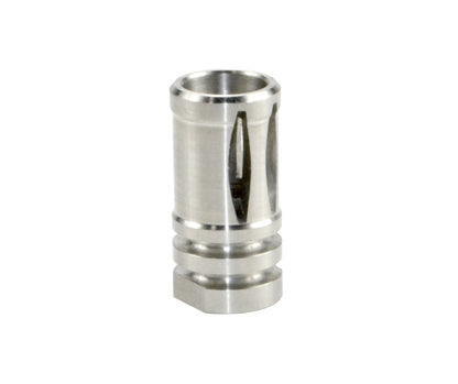 Bird Cage Type Muzzle Brake 1/2″x28 .223, Stainless Steel