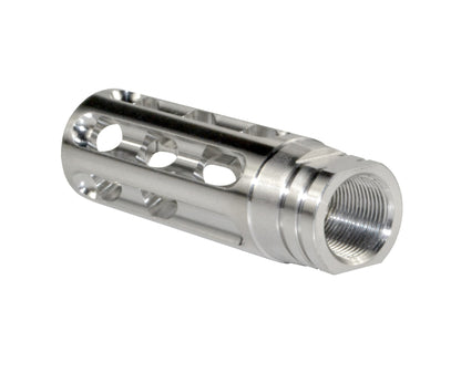 Stainless Steel muzzle brake 5/8″x24 .308/7.62 NATO