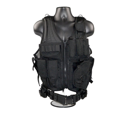 Badass Tactical Multi Function Vest, Black