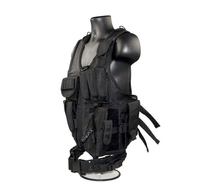 Badass Tactical Multi Function Vest, Black