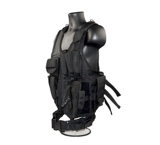 Badass Tactical Multi Function Vest, Black