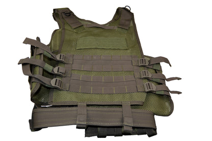 Badass Tactical Multi Function Vest, Dark Green