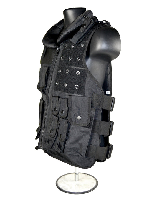 Badass Tactical Multi Function Vest for Cold Weather, Black