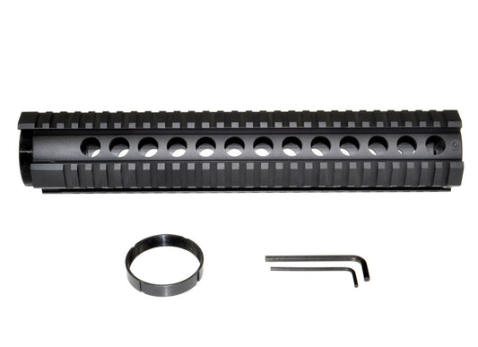 12" Rifle Length Free Float Quad Rail Handguard for .223 and 5.56