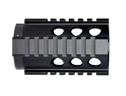 Mini 4" Short Free Float Quad Rail Handguard for .223 and 5.56