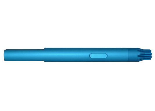 AR-10 LR 308 Reaction Bar and Barrel Vise Block Rod Tool with torque block, Flat Blue