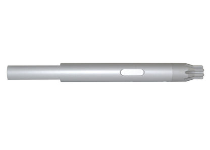 AR-15 M16 Reaction Bar and Barrel Vise Block Rod Tool with Torque Block, Silver
