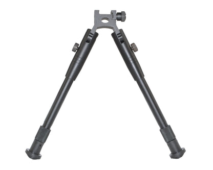 Tactical High Profile Folding & Height Adjustable BiPod. Height Adjustable 9.75" to 12"