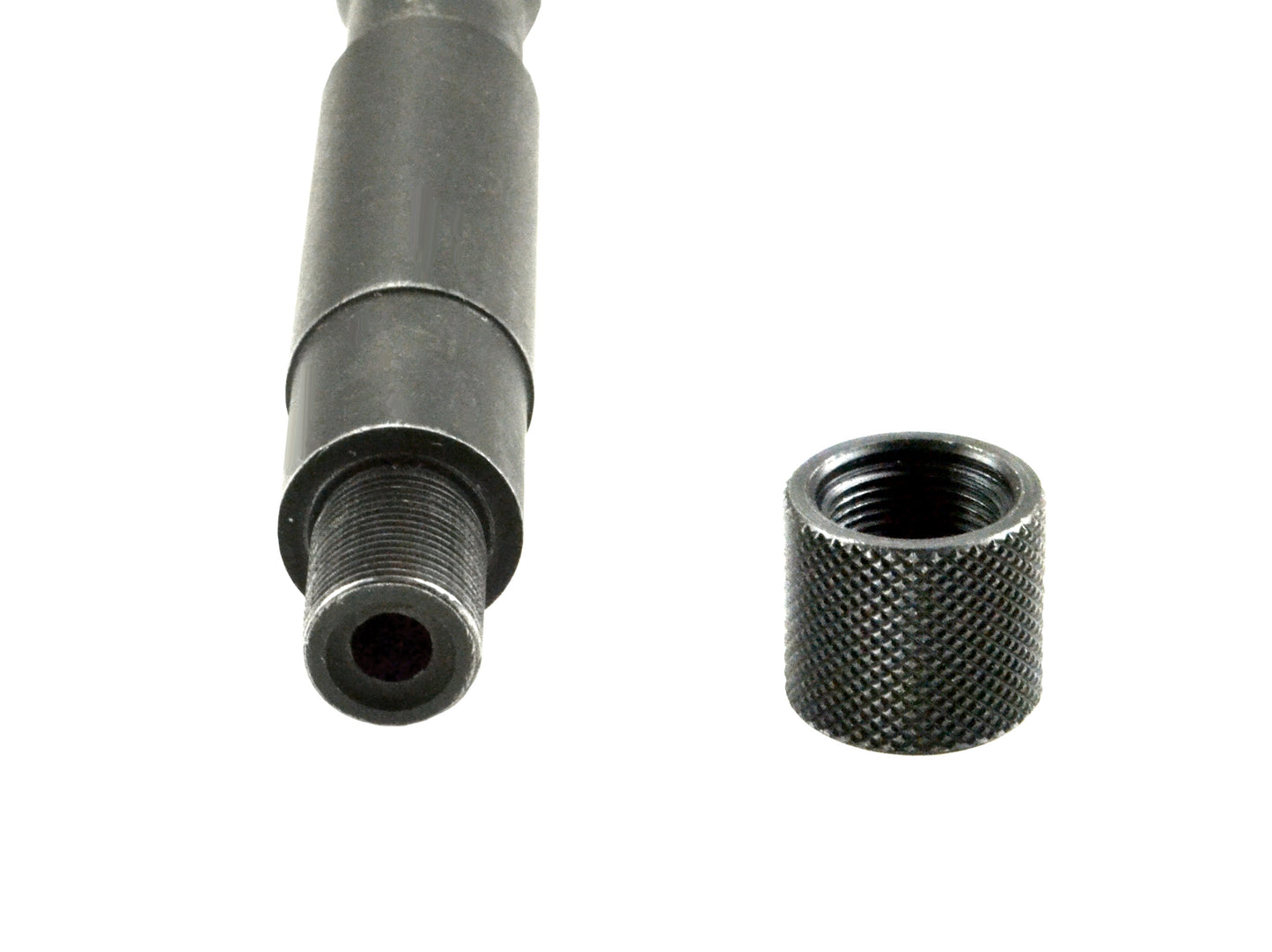 AR-15 Barrel Thread Protector Nut for 1/2"x28 Muzzle Threading, Black