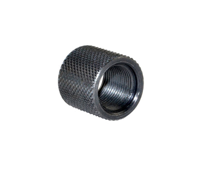 AR-15 Barrel Thread Protector Nut for 1/2"x28 Muzzle Threading, Black