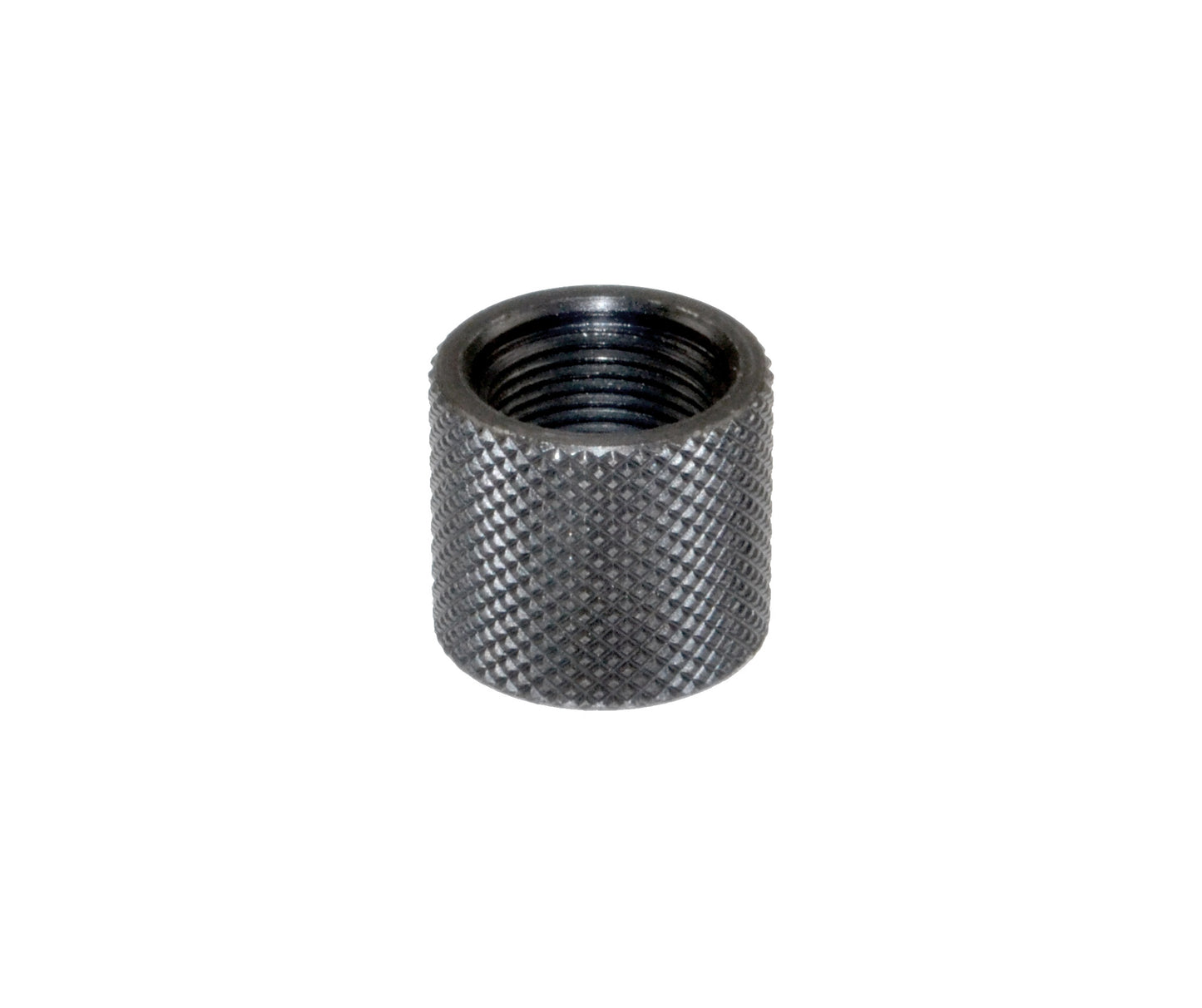 AR-15 Barrel Thread Protector Nut for 1/2"x28 Muzzle Threading, Black