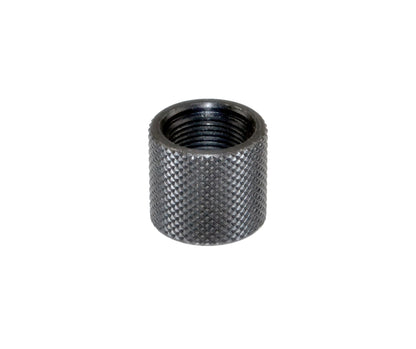 AR-15 Barrel Thread Protector Nut for 1/2"x28 Muzzle Threading, Black
