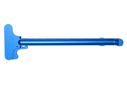 AR-15 and AR-9 Standard Charging Handle, Blue Anodized
