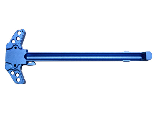 Presma® Patented Ambidextrous AR-15 and AR-9 Charging Handle, Dark Blue Anodized