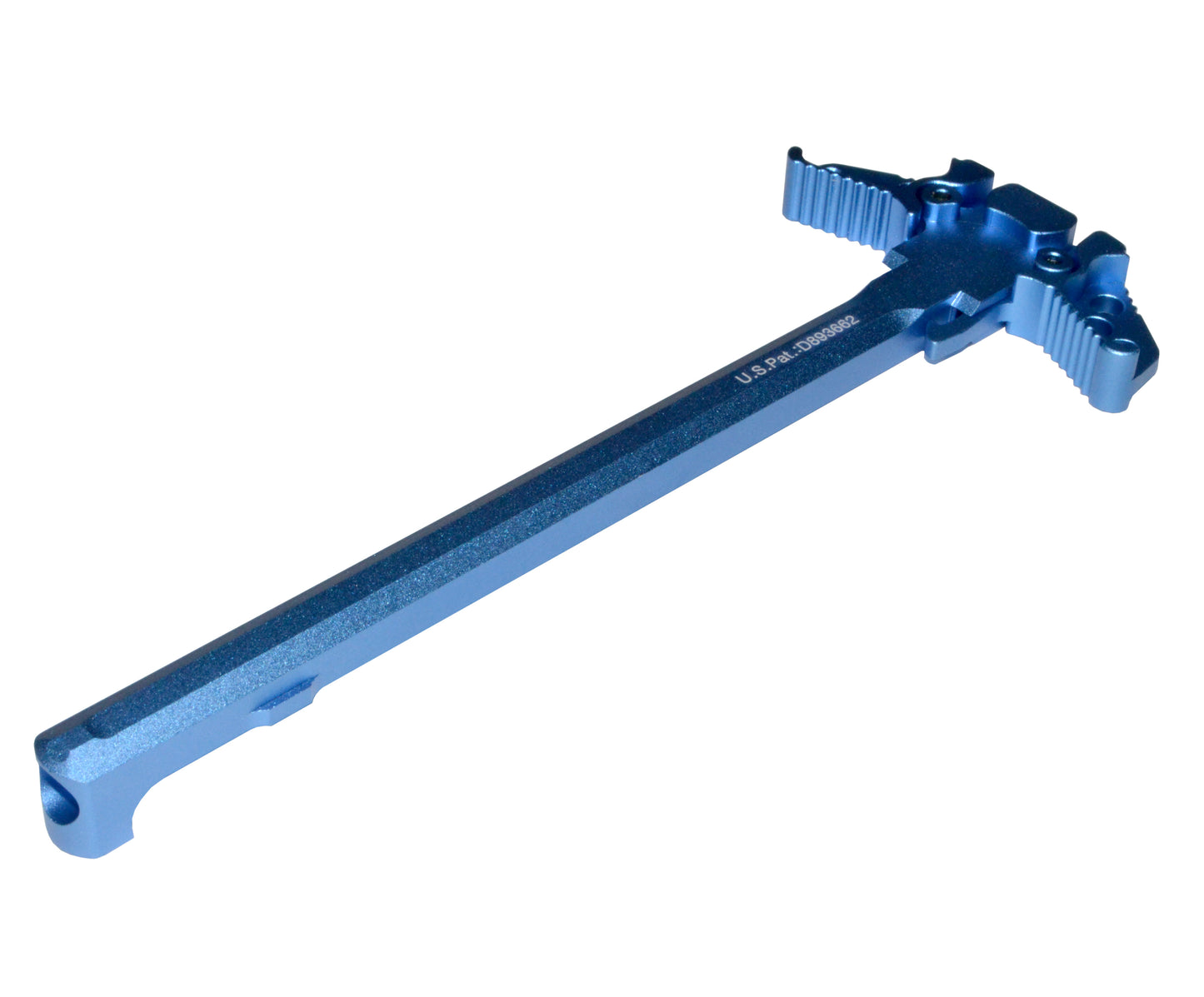 Presma® Patented Ambidextrous AR-15 and AR-9 Charging Handle, Dark Blue Anodized
