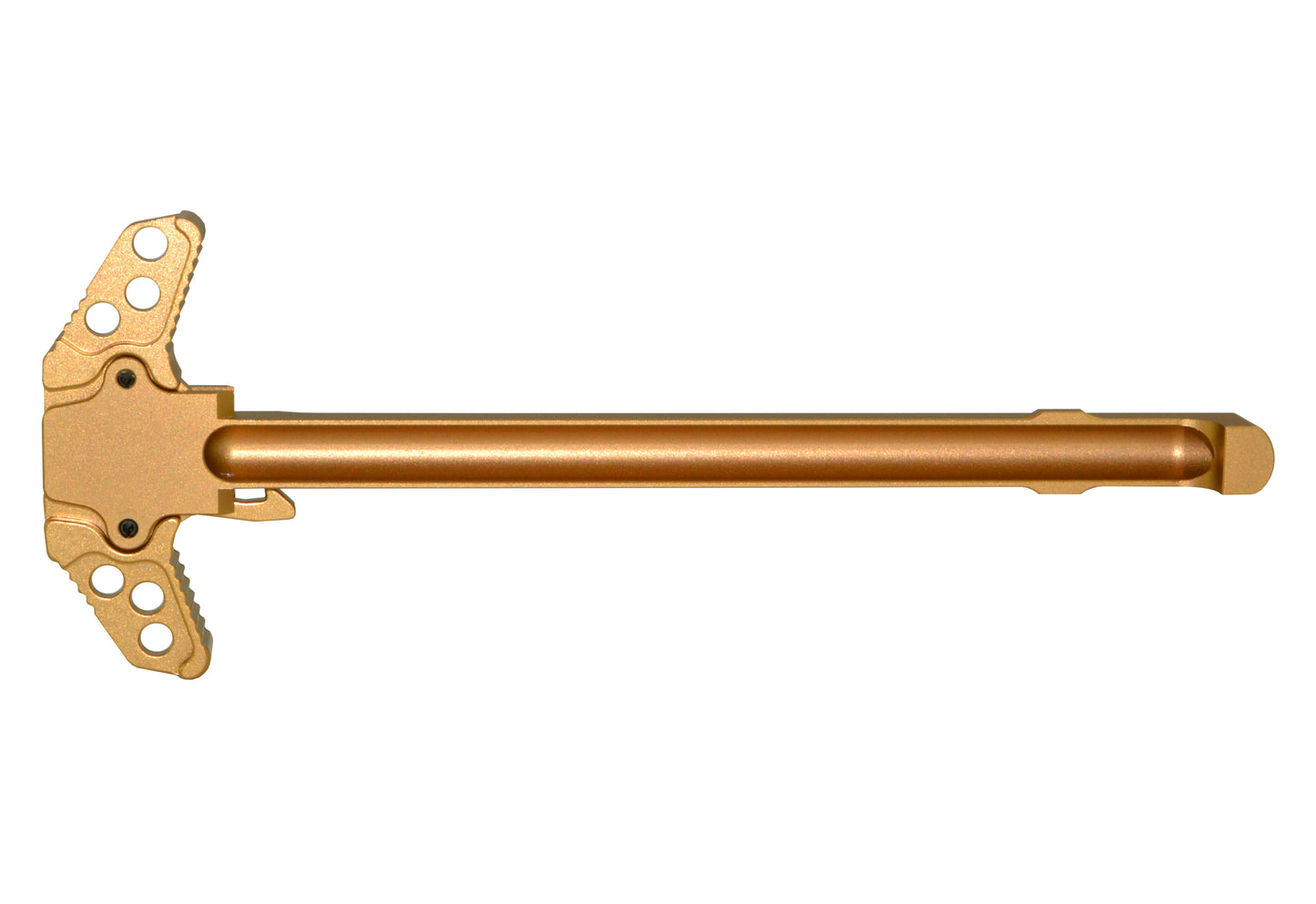 Presma® Patented Ambidextrous AR-15 and AR-9 Charging Handle, Gold Anodized