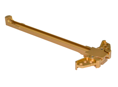 Presma® Patented Ambidextrous AR-15 and AR-9 Charging Handle, Gold Anodized