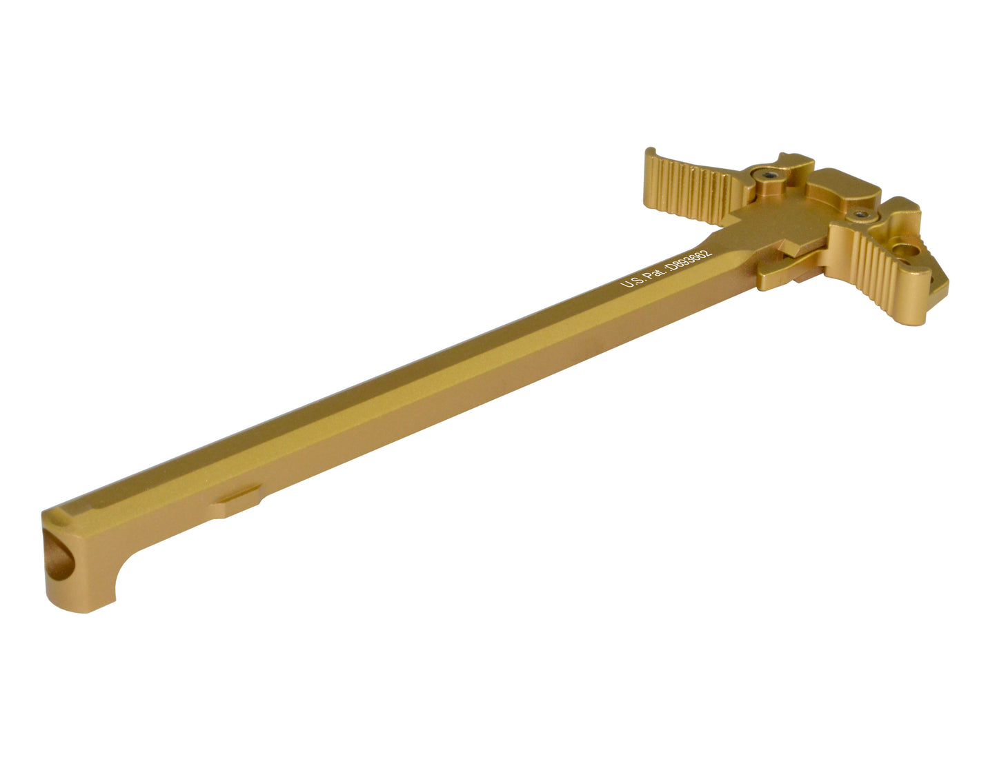 Presma® Patented Ambidextrous AR-15 and AR-9 Charging Handle, Gold Anodized