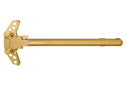 Presma® Patented Ambidextrous AR-15 and AR-9 Charging Handle, Gold Anodized