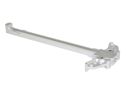 Presma® Patented Ambidextrous AR-15 and AR-9 Charging Handle, Silver Anodized
