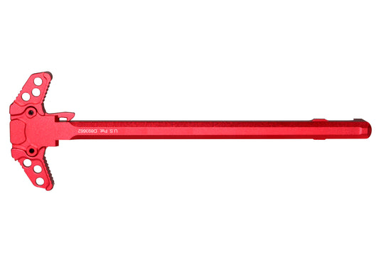 Presma® Patented Ambidextrous AR-10 LR .308 Charging Handle, Red Anodized