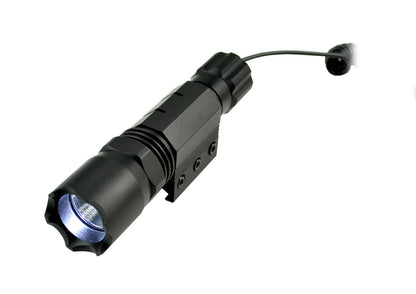 Sniper Grunt® Tactical Flashlight with Picatinny Rail Mount