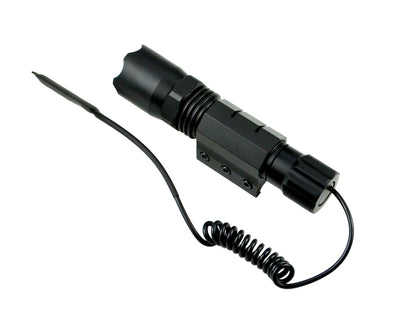 Sniper Grunt® Tactical Flashlight with Picatinny Rail Mount