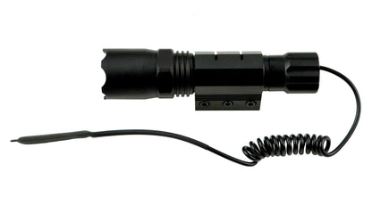 Sniper Grunt® Tactical Flashlight with Picatinny Rail Mount