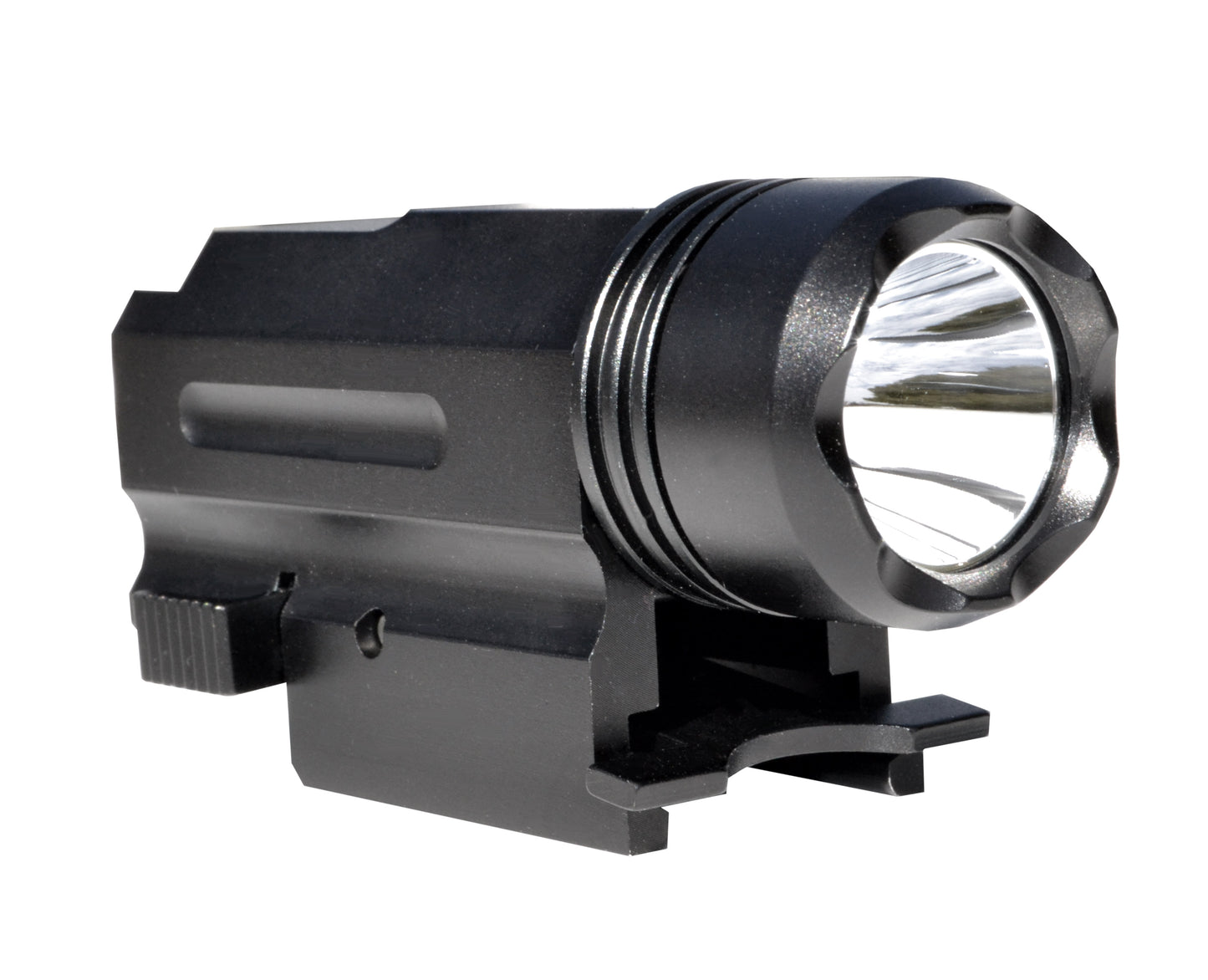 Kexuan Compact Tactical Flashlight with Picatinny Rail Mount
