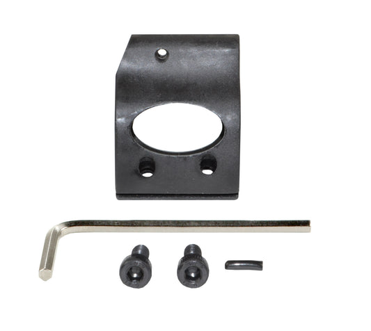 0.750" Low Profile Gas Block, Black