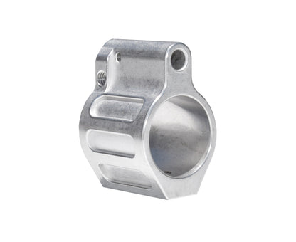 Low Profile Adjustable Micro Gas Block with Pin for 0.750" Diameter Barrel (for .223 and 5.56 AR-15), Stainless Steel