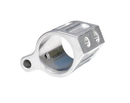 Low Profile Adjustable Micro Gas Block with Pin for 0.750" Diameter Barrel (for .223 and 5.56 AR-15), Stainless Steel