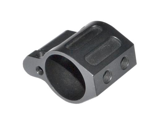 Low Profile Adjustable Micro Gas Block with Pin for 0.750" Diameter Barrel (for .223 and 5.56 AR-15)
