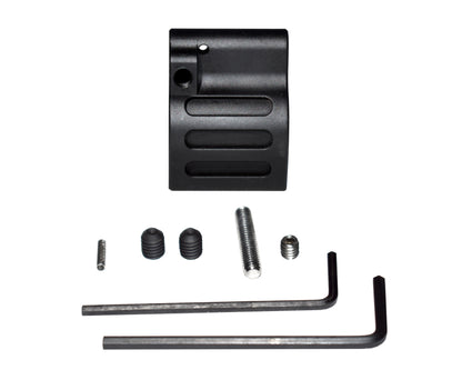 Low Profile Adjustable Micro Gas Block with Pin for 0.625" Diameter Barrels