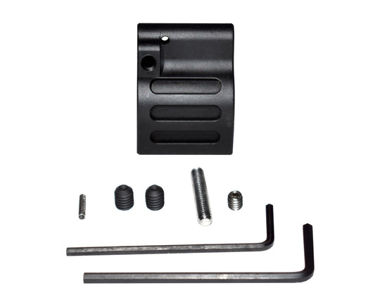 Low Profile Adjustable Micro Gas Block with Pin for 0.625" Diameter Barrels