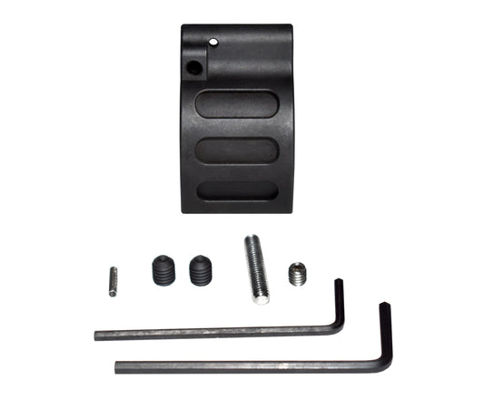 Low Profile Adjustable Micro Gas Block with Pin for 0.875" Diameter Barrels