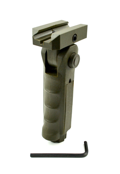 5 Position Tactical Foregip Grip, Green