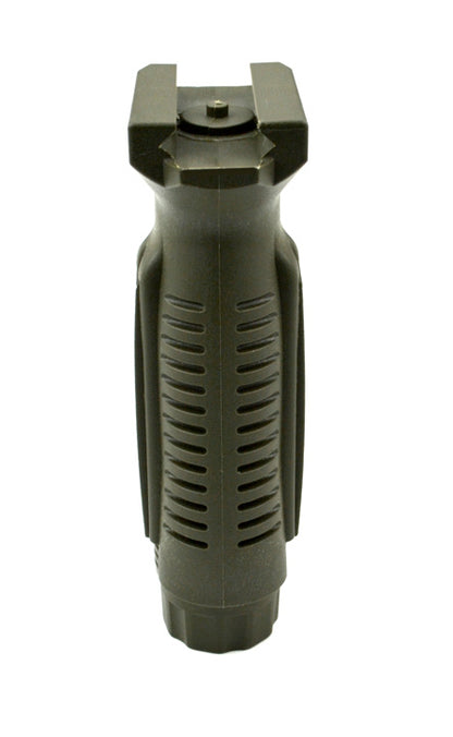 Ergonomic Fixed Vertical Foregrip Grip, Green