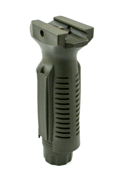 Ergonomic Fixed Vertical Foregrip Grip, Green