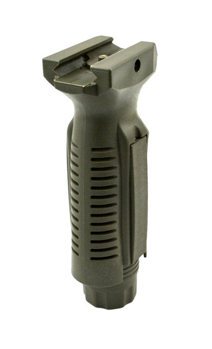 Ergonomic Fixed Vertical Foregrip Grip, Green
