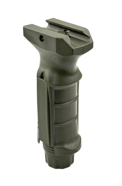 Ergonomic Fixed Vertical Foregrip Grip, Green
