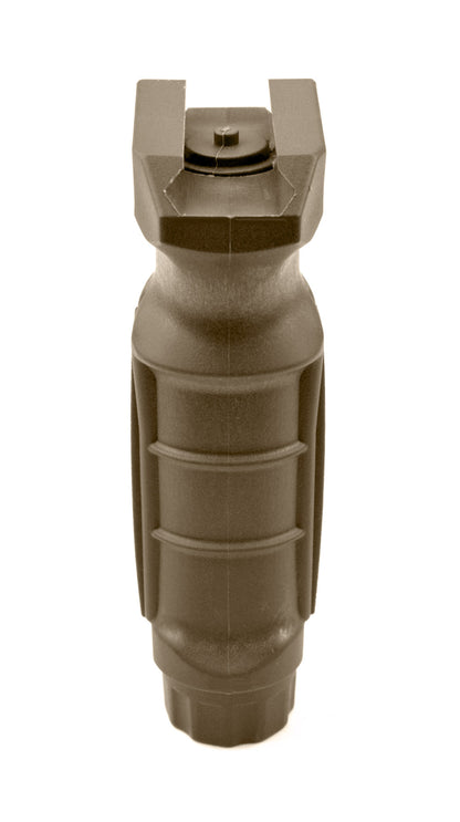 Ergonomic Fixed Vertical Foregrip Grip, Tan