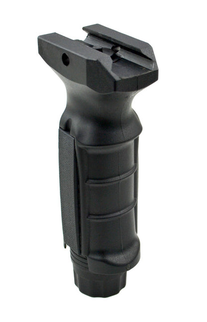 Polymer Fixed Vertical Foregrip Grip, Black