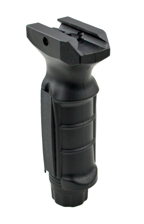 Polymer Fixed Vertical Foregrip Grip, Black