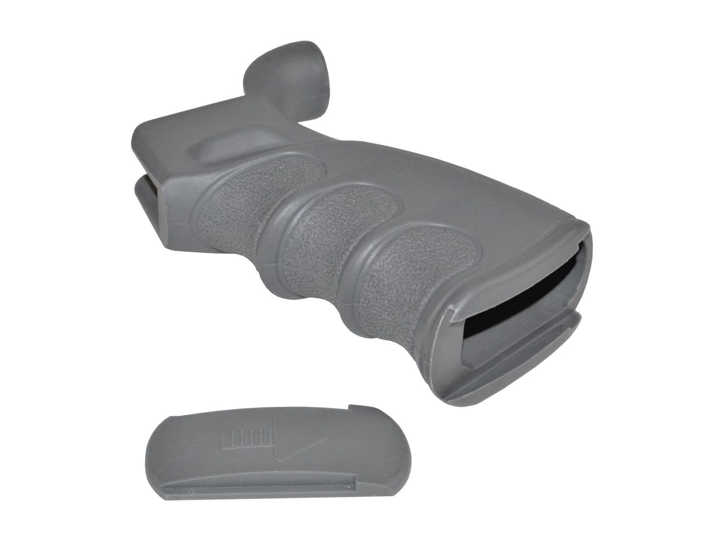 AR-15 Rear Beavertail Pistol Grip, Grey