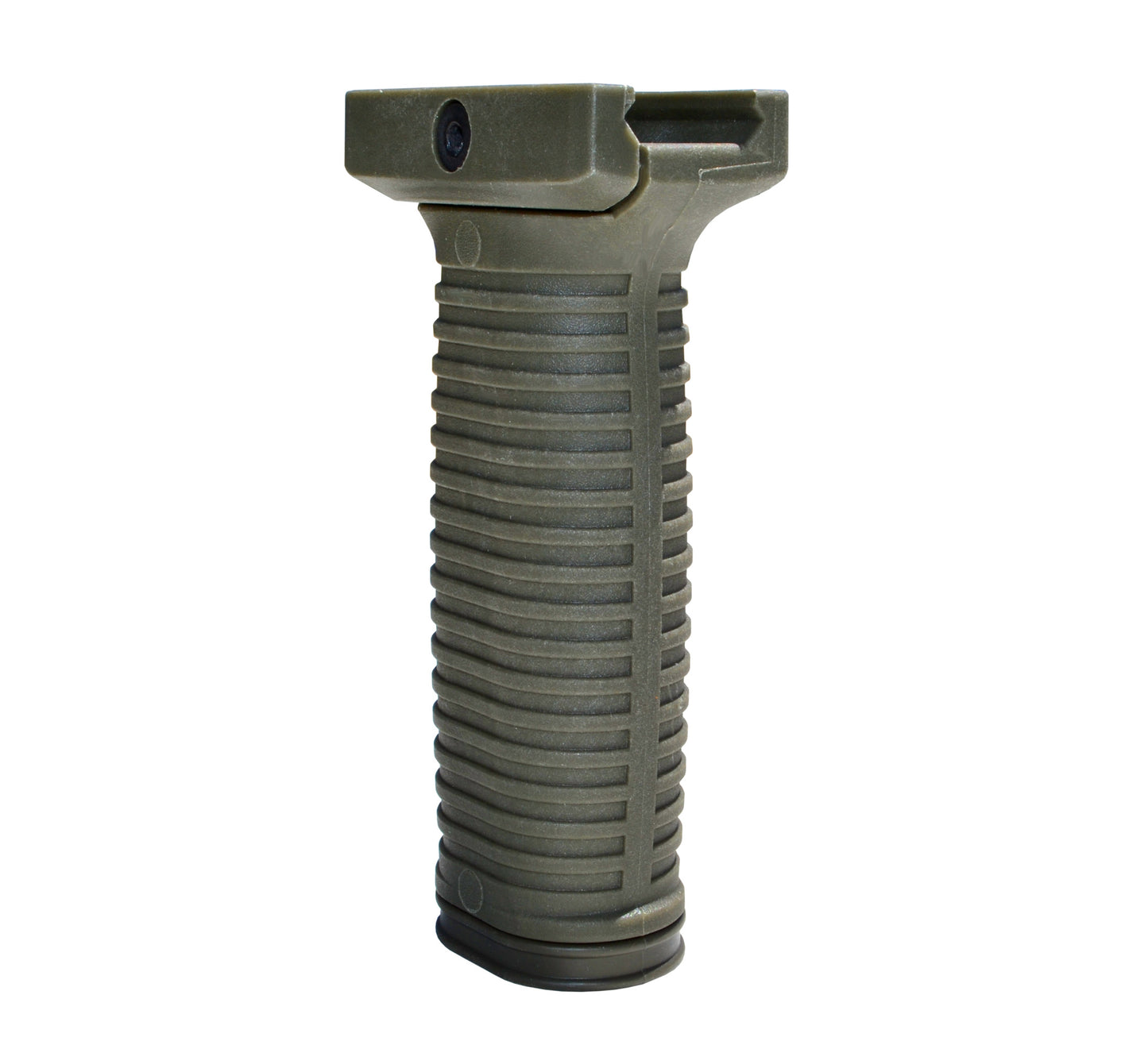 Fixed Vertical Foregrip Grip, Darg Green Polymer