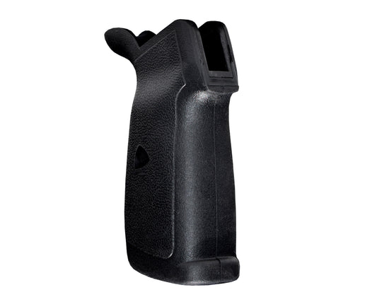Ergonomic Rubberized Pistol Style Rear Grip for AR's, Black